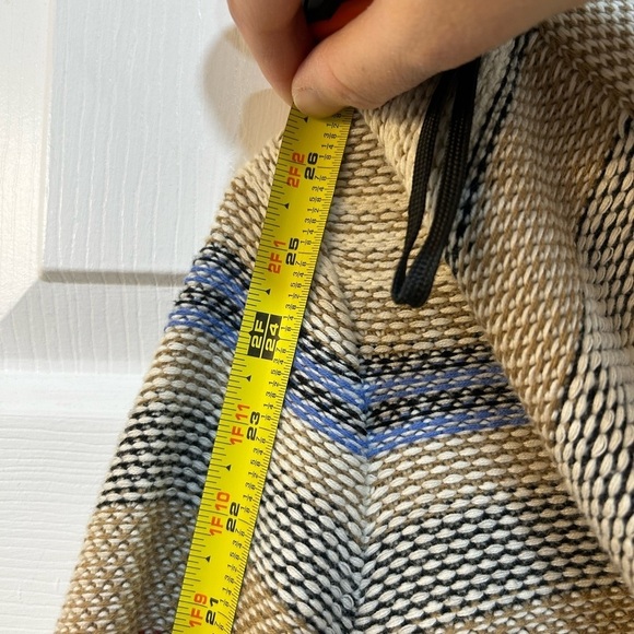 Anthropologie Sparrow Fiemme Hooded Cardigan Size S Textured Aztec Southwestern - Picture 8 of 9